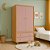 Armário Modular 2 Portas -  Pés Joy - Madeira Rosa Old - Imagem 2