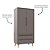 Armário Modular 2 Portas -  Pés Sonhos - Fendi - Imagem 3