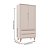 Armário Modular 2 Portas -  Pés Sonhos - Rosa Old - Imagem 4