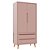 Armário Modular 2 Portas -  Pés Sonhos - Rose - Imagem 1
