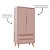 Armário Modular 2 Portas -  Pés Sonhos - Rose - Imagem 3