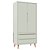 Armário Modular 2 Portas -  Pés Sonhos - Verde Old - Imagem 1