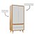 Armário Modular 2 Portas -  Pés Sonhos - Madeira Branco - Imagem 3