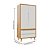 Armário Modular 2 Portas -  Pés Sonhos - Madeira Branco - Imagem 4