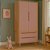Armário Modular 2 Portas -  Pés Sonhos - Madeira Rose - Imagem 2