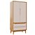 Armário Modular 2 Portas -  Pés Bo - Madeira Rosa Old - Imagem 1