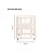 Berço Evolutivo Sleep - 3 em  1 - Amendôa - Off White - Imagem 4