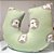 Almofada de Amamentação - Tricot - Personalizada Com Estampa de Leãozinho - Verde Limonada - Imagem 2
