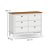 Cômoda Cromo - Com Puxadores Bolinha - Branco - Imagem 4