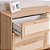 Cômoda Paglia Pro - 3 Gavetas - 1 Porta - Com Detalhes em Rattan e Madeira  - Carvalho Malva - Imagem 3