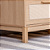 Cômoda Indy - 3 Gavetas - 1 Porta - Com Detalhes em Rattan - Carvalho Malva - Imagem 7