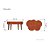 Puff Nuvem - Boucle Creme - Imagem 3