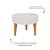 Puff Redondo - Boucle Creme - Imagem 3
