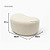 Puff Bean -  Tecido Boucle Speciale 1 - prontaentrega - Imagem 5
