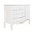 Cômoda Entalhada - 5 Gavetas e 1 porta - Branco Provençal - Imagem 1