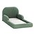 Cama Montessoriana - Solteiro - Verde Claro - Imagem 1
