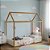 Cama Casinha - Liv 1900 - Off White / Freijó 51479 - Imagem 2
