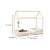 Cama Casinha - Liv 1900 - Off White / Natural 51448 - Imagem 4