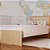 Cama Infantil Solteiro - Com Detalhe em Palha - Carvalho Malva - Imagem 5