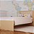 Cama Infantil Solteiro - Com Detalhe em Palha - Carvalho Malva - Imagem 6