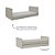 Cama Infantil Link Plus - Com Ou Sem Auxiliar - Areia - Imagem 5