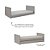 Cama Infantil Link Plus - Com Ou Sem Auxiliar - Cinza - Imagem 5
