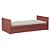 Cama Infantil Link Plus - Com Ou Sem Auxiliar - Páprica - Imagem 2
