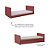 Cama Infantil Link Plus - Com Ou Sem Auxiliar - Páprica - Imagem 5