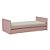 Cama Infantil Link Plus - Com Ou Sem Auxiliar - Rose - Imagem 2