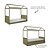 Cama Link Plus - Com Casinha - Com Ou Sem Auxiliar - Cacto - Imagem 4