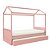 Cama Link Plus - Com Casinha - Com Ou Sem Auxiliar - Rose - Imagem 2