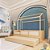 Cama Casinha Link - Com 1 Grade E Meia Em Palha Natural - Capuccino - Imagem 5