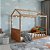 Cama Casinha Link - Com 1 Grade E Meia Palitada - Madeira - Imagem 3