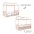 Cama Casinha Link - Com 1 Grade E Meia Palitada - Rosa Old - Imagem 4