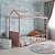 Cama Casinha Link - Com 1 Grade E Meia Palitada - Rose - Imagem 3