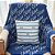 Manta Personalizada Com Nome - Tricot - Azul Fauna - Imagem 2