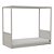 Cama Link Com Dossel - Com Ou Sem Auxiliar - Cinza - Imagem 1
