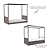 Cama Link Com Dossel - Com Ou Sem Auxiliar - Fendi - Imagem 4