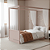 Cama Link Com Dossel - Com Ou Sem Auxiliar - Rosa Old - Imagem 3