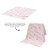 Manta Personalizada Com Nome - Tricot - Rosa Pastel - Imagem 3