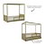 Cama Link Com Dossel - Com 1 Grade E Meia Em Palha Natural - Cacto - Imagem 4