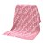 Manta Personalizada Com Nome - Tricot - Rosa Cosmos - Imagem 1