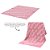 Manta Personalizada Com Nome - Tricot - Rosa Cosmos - Imagem 3