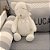 Urso Tricot - Tamanho M - Off White Natural - Personalizado - Imagem 2