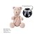 Urso Tricot - Tamanho M - Rosa Pastel - Personalizado - Imagem 3