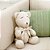 Urso Tricot - Tamanho M - Bege Centeio - Personalizado - Imagem 2