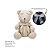 Urso Tricot - Tamanho M - Bege Centeio - Personalizado - Imagem 3