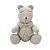 Urso Tricot - Tamanho M - Bege Ninive - Personalizado - Imagem 1
