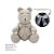 Urso Tricot - Tamanho M - Bege Ninive - Personalizado - Imagem 3