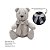 Urso Tricot - Tamanho M - Cinza 869 - Personalizado - Imagem 3
